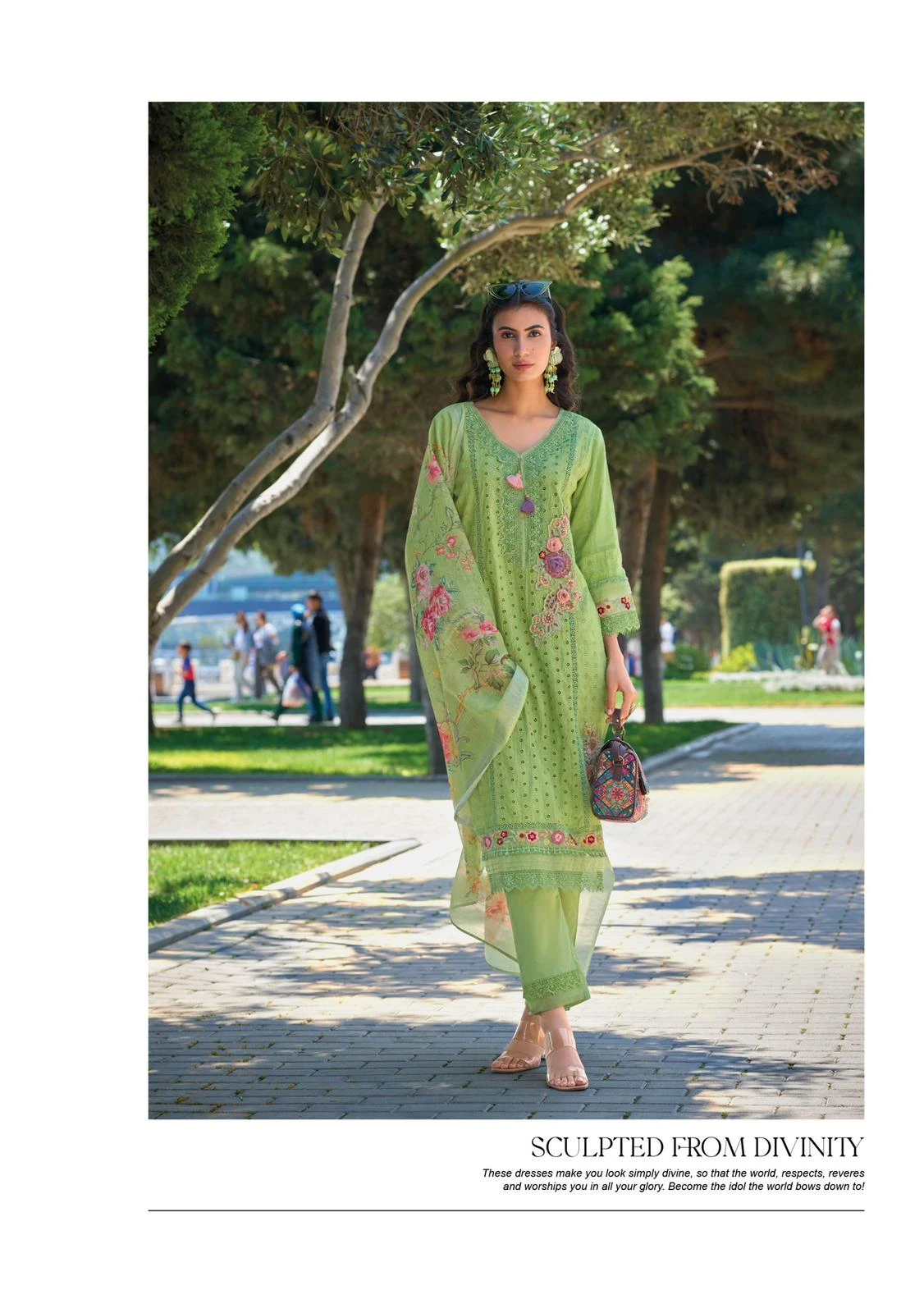 Kailee Fashion Sajda Cotton Wholesale Readymade Fancy Salwar Suit Catalog — Wholesale Salwar Suits, Kailee Fashion wholesale from Surat — view 3